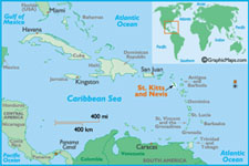 Nevis map