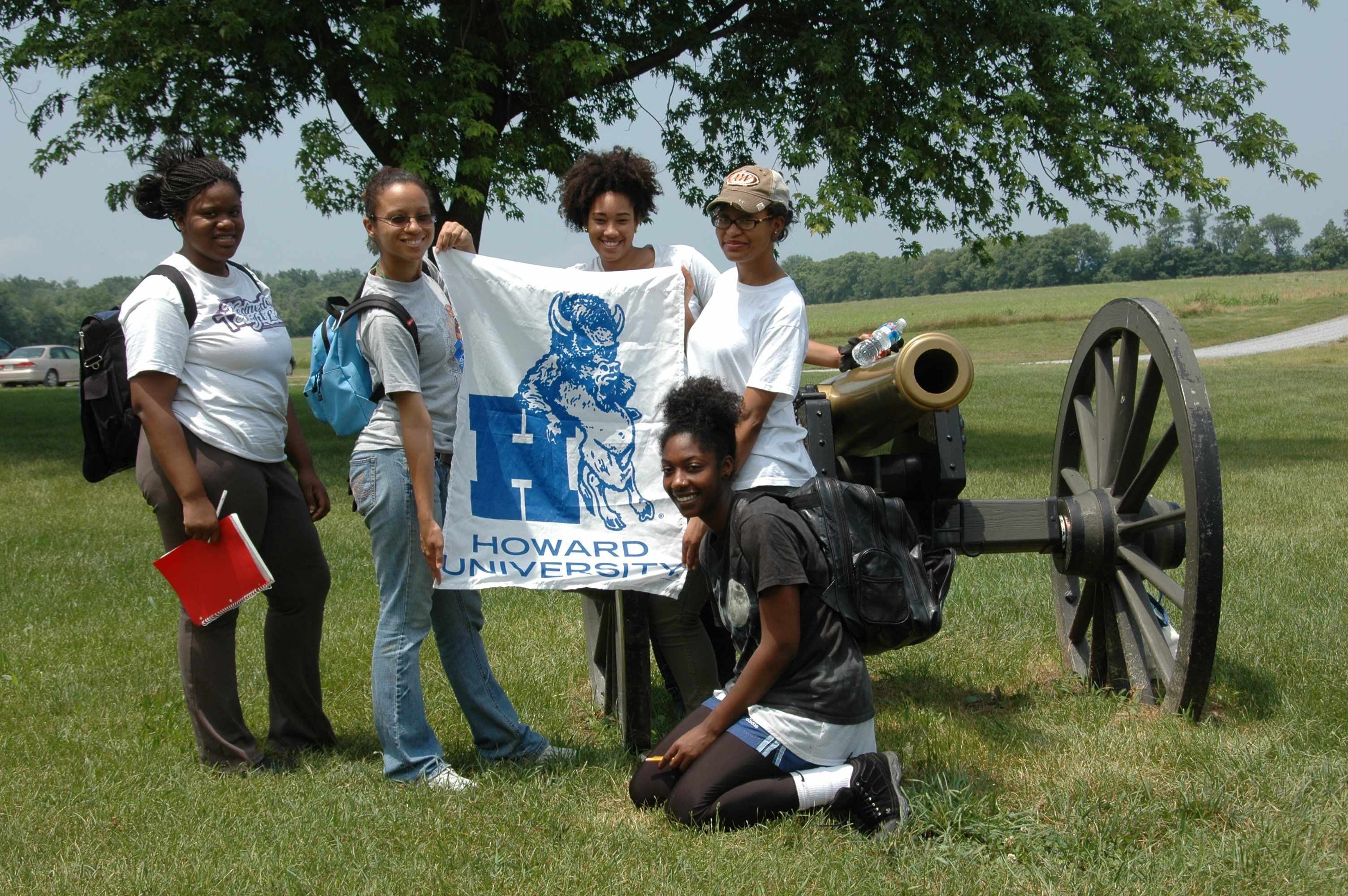Howard University Students at the Best Farm Site